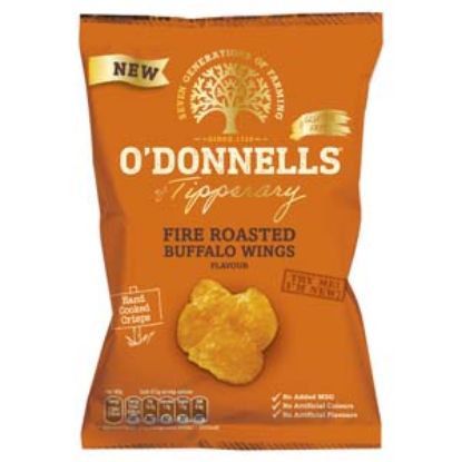 Picture of ODonnells Fire Roast Buffalo Wings GF 47.5g  x32